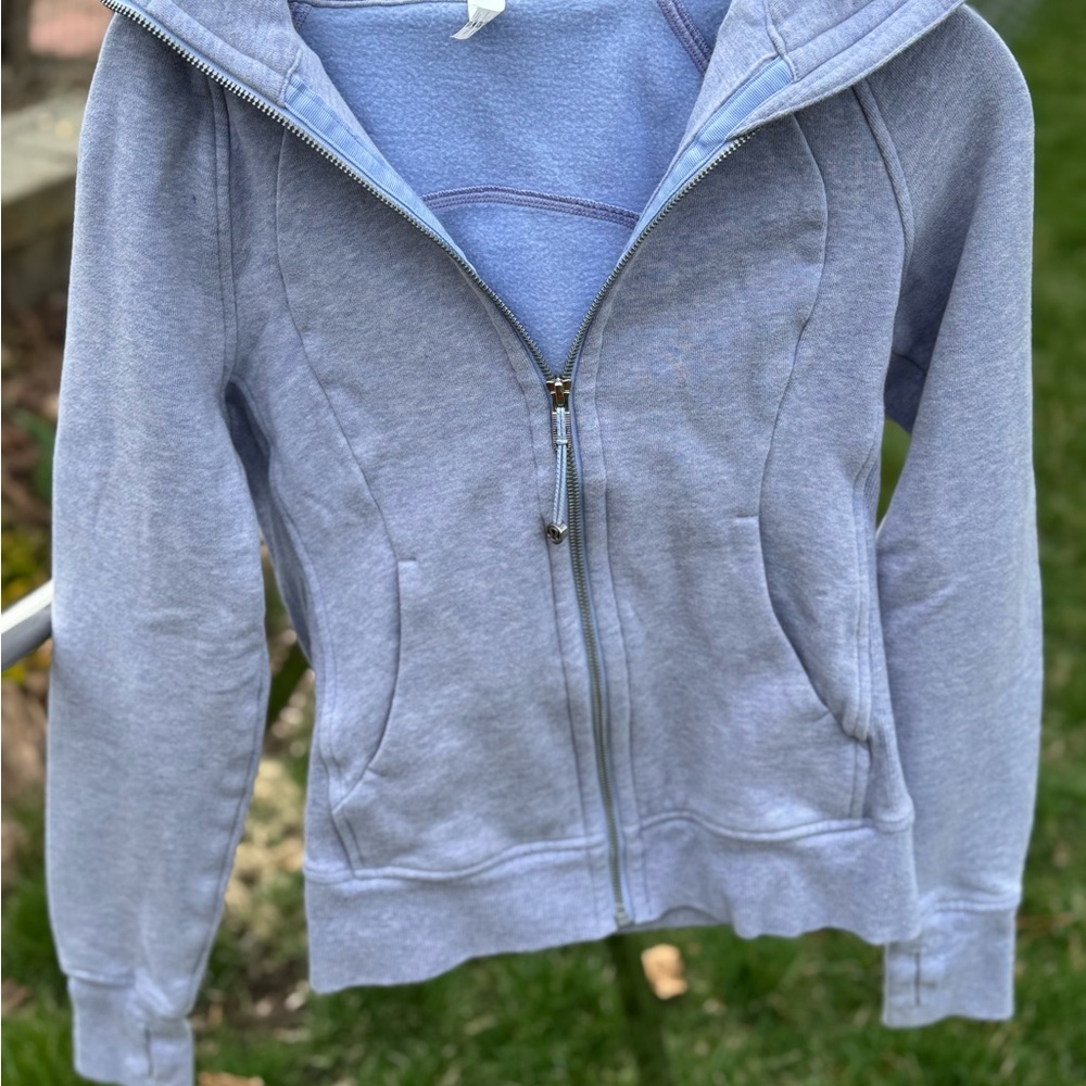 Lululemon scuba full zip hoodie- sz 2
